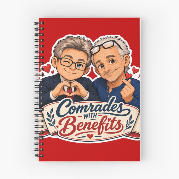 Item preview, Jean-Luc & Philippe: Comrades with benefits designed and sold by Pop Pantheon & Trim Team.