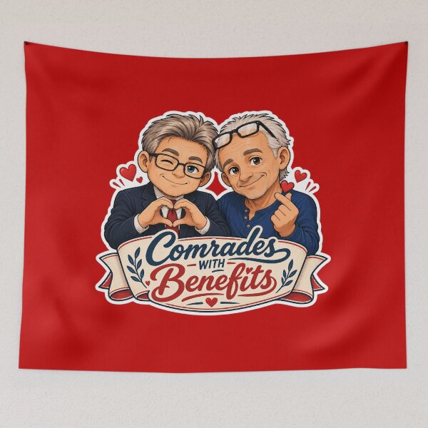 Item preview, Jean-Luc & Philippe: Comrades with benefits designed and sold by Pop Pantheon & Trim Team.