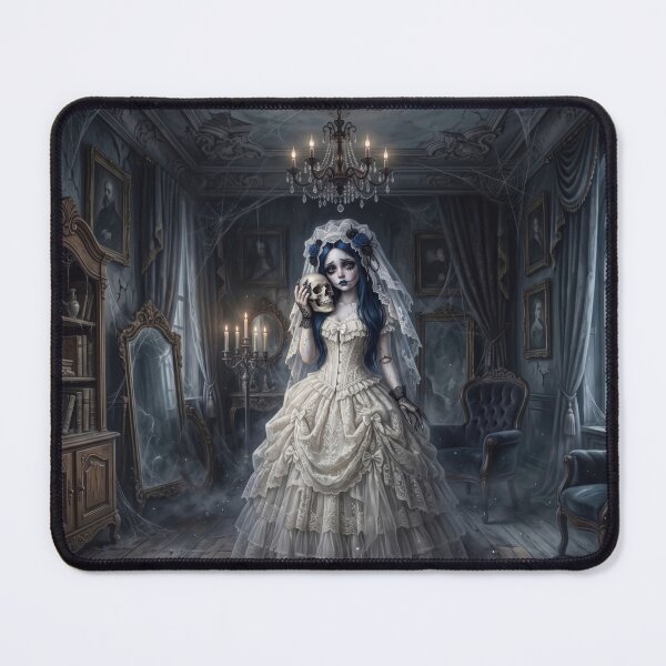 Item preview, Gothic Bride with Skull designed and sold by AnnArtshock.
