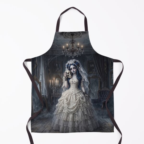 Item preview, Gothic Bride with Skull designed and sold by AnnArtshock.