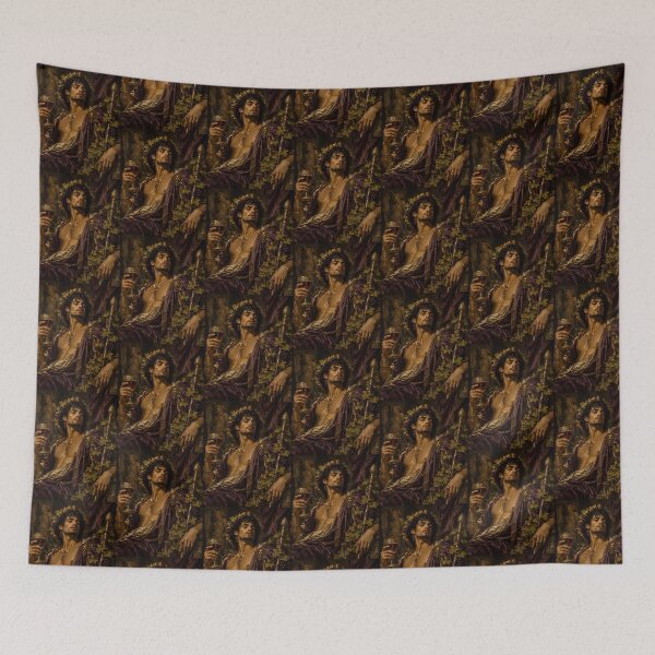 Item preview, Dionysus — God of Wine & Revelry | Greek Mythology Regal Portrait designed and sold by Pop, Culture and Stuff.