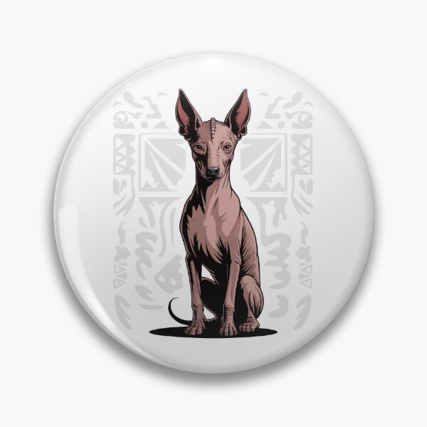 Item preview, Majestic Xoloitzcuintli Mexican Hairless Dog Aztec Pattern designed and sold by k3rstman1.
