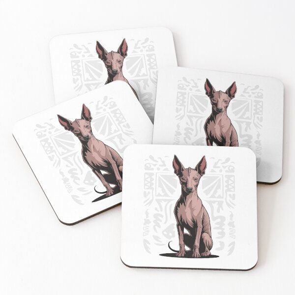 Item preview, Majestic Xoloitzcuintli Mexican Hairless Dog Aztec Pattern designed and sold by k3rstman1.