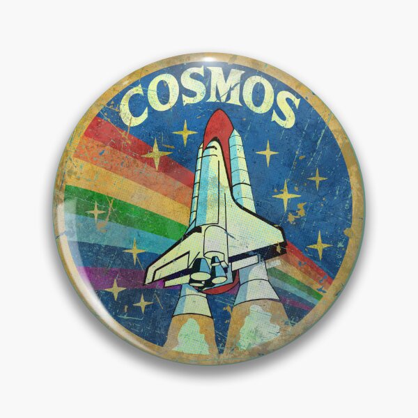 Item preview, Vintage Space Shuttle Launch Cosmos Patch designed and sold by Lidra Zehcnas.