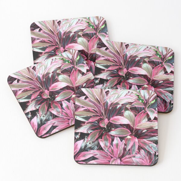 Item preview, Pink Tropical Ti Plant Leaves designed and sold by PhuongVoArt.