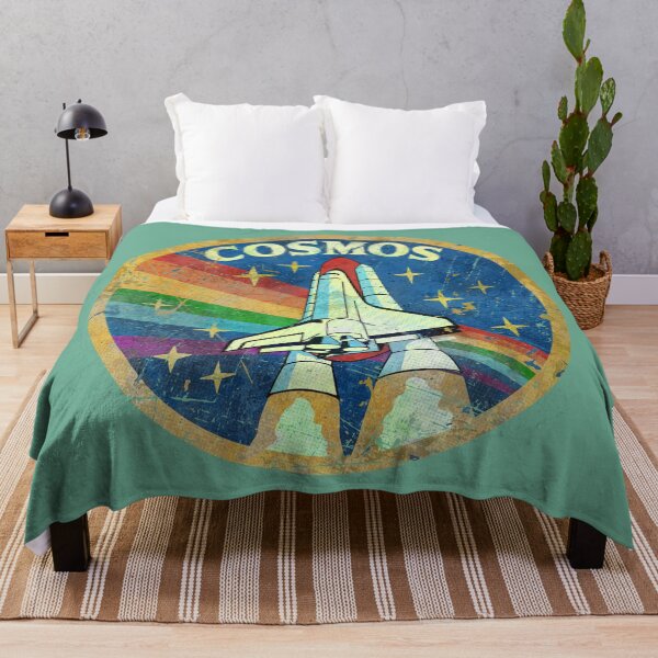 Item preview, Vintage Space Shuttle Launch Cosmos Patch designed and sold by Lidra Zehcnas.