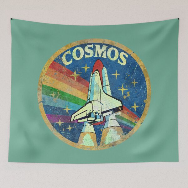 Item preview, Vintage Space Shuttle Launch Cosmos Patch designed and sold by Lidra Zehcnas.