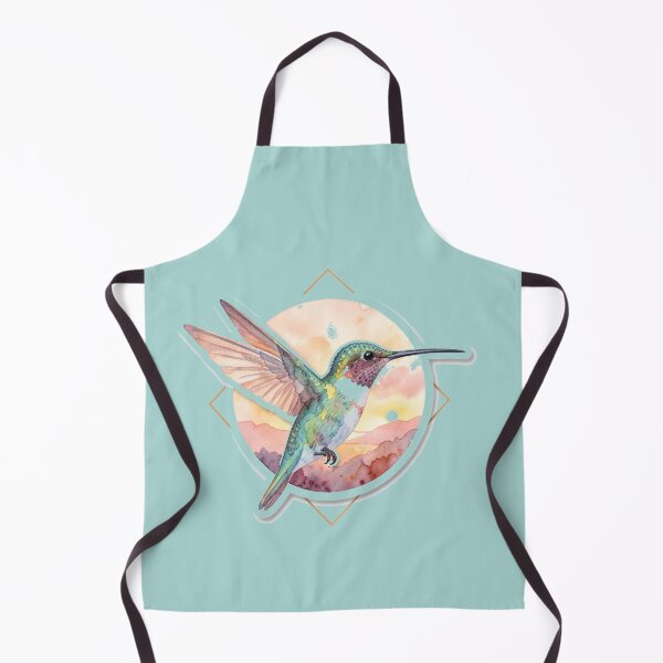 Item preview, Watercolor Hummingbird Sunset designed and sold by Hari Arts.