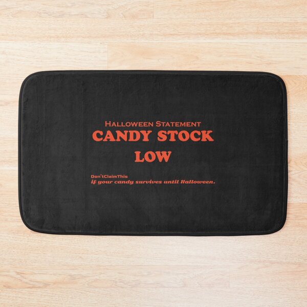Item preview, Candy Stock Low - Funny Halloween Pun designed and sold by Don'tClaimThis.