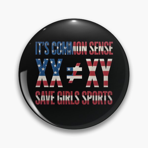 Item preview, It's Common Sense XX Is Different To XY Save Girls Sports Design designed and sold by ByPawel.