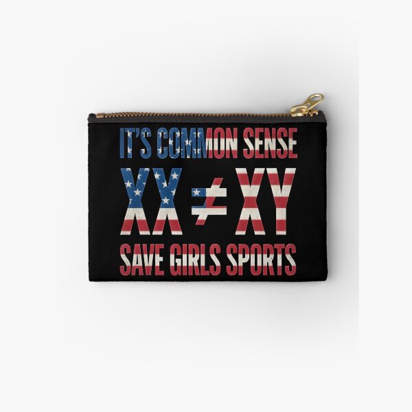 Item preview, It's Common Sense XX Is Different To XY Save Girls Sports Design designed and sold by ByPawel.