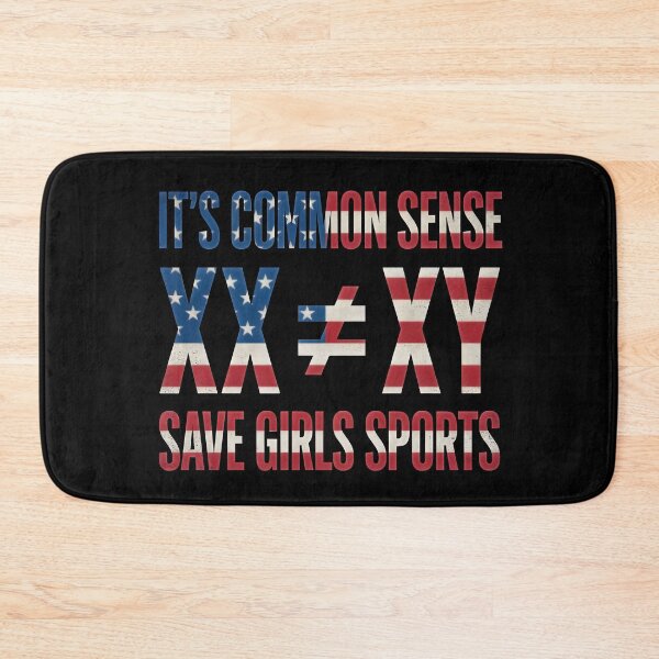 Item preview, It's Common Sense XX Is Different To XY Save Girls Sports Design designed and sold by ByPawel.