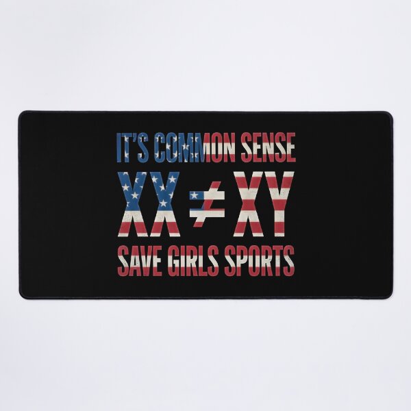 Item preview, It's Common Sense XX Is Different To XY Save Girls Sports Design designed and sold by ByPawel.
