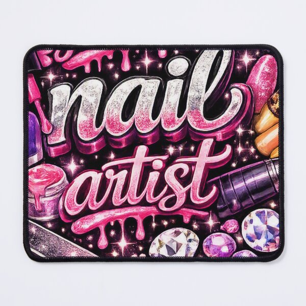 Item preview, Yes, I’m a Nail Artist – Cute Pink Nail Tech Manicure Design designed and sold by Lalala cute.