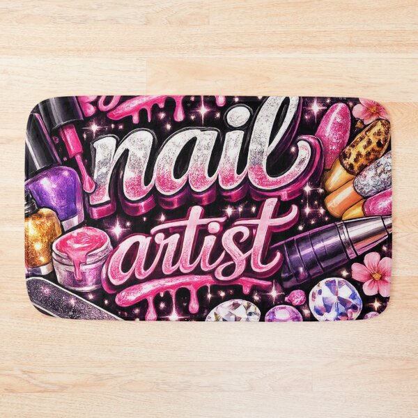 Item preview, Yes, I’m a Nail Artist – Cute Pink Nail Tech Manicure Design designed and sold by Lalala cute.