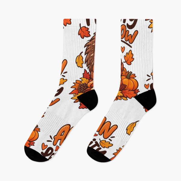 Item preview, Autumn Is My Personality Now – Cute Cozy Hedgehog Fall Design designed and sold by Kiinaaa.