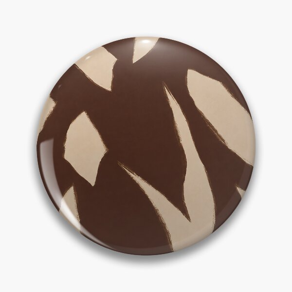 Item preview, Chocolate Brown Organic Abstract Pattern designed and sold by Aniko Tulipan.