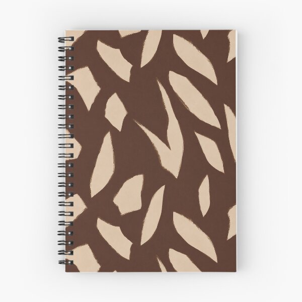 Item preview, Chocolate Brown Organic Abstract Pattern designed and sold by Aniko Tulipan.