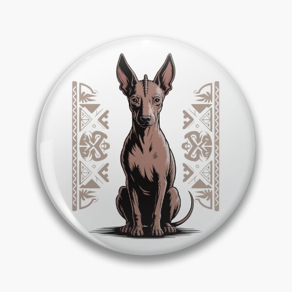 Item preview, Majestic Aztec Xoloitzcuintli Mexican Hairless Dog designed and sold by k3rstman1.