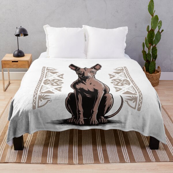 Item preview, Majestic Aztec Xoloitzcuintli Mexican Hairless Dog designed and sold by k3rstman1.