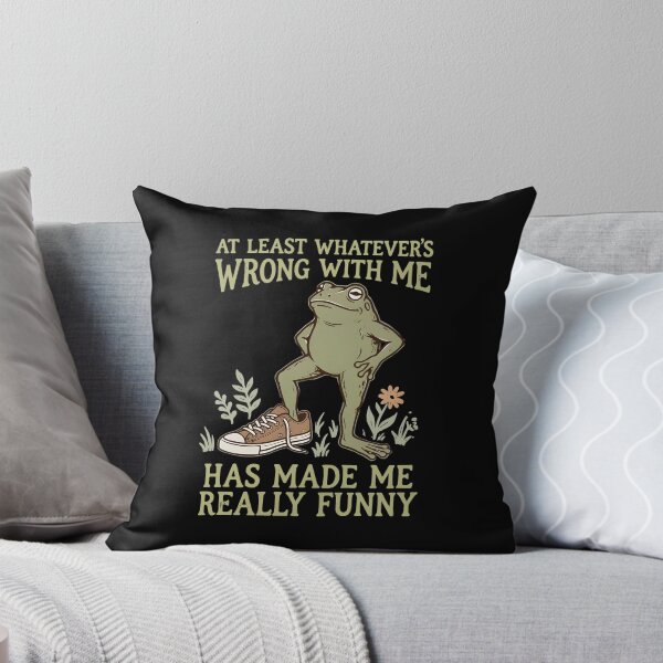 Item preview, Funny Frog Humor Quirky Quote designed and sold by PixlCrypt.