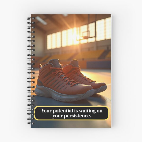 Item preview, Your potential is waiting on your persistence. | Basketball Court designed and sold by DavisDesigns79.