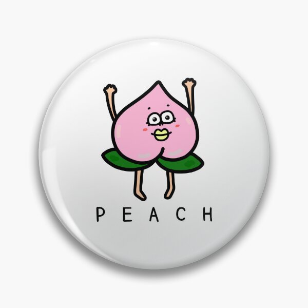 Item preview, Cute PEACH designed and sold by kanaehonkawa.