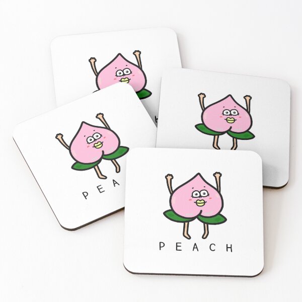 Item preview, Cute PEACH designed and sold by kanaehonkawa.