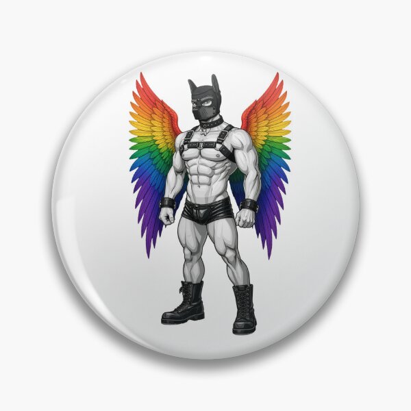 Item preview, Pride Winged Pup designed and sold by Shirts With Pride.