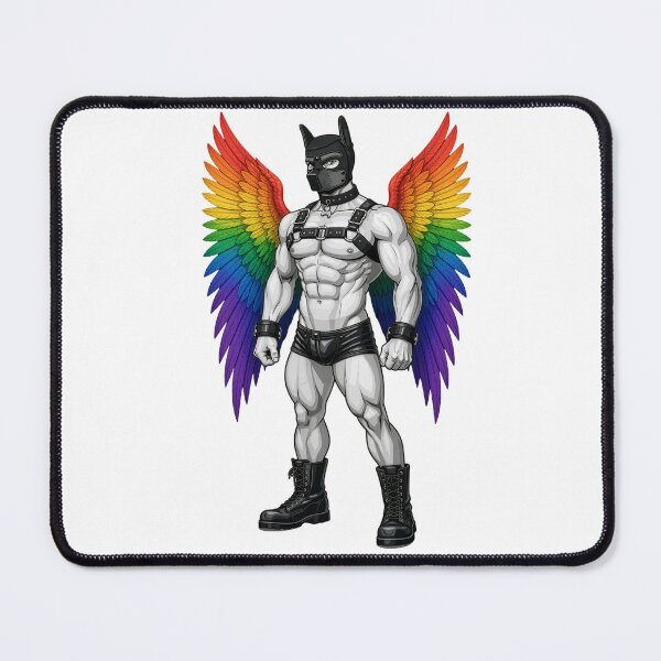 Item preview, Pride Winged Pup designed and sold by Shirts With Pride.