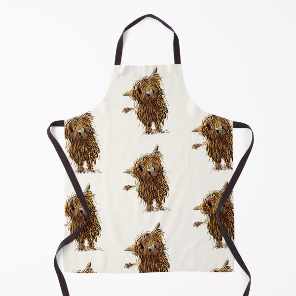 Item preview, HiGHLaND CoW PRiNT SCoTTiSH ' CoooWeee ' BY SHiRLeY MacARTHuR designed and sold by Shirley MacArthur Art.