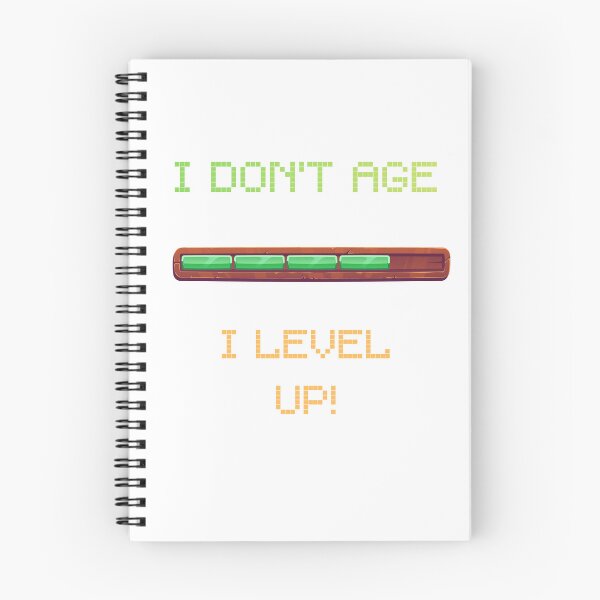 Item preview, I Don't Age I Level Up Funny Gamer T-Shirt designed and sold by OddAwesome.