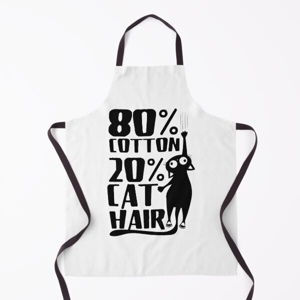 Item preview, 80% Cotton 20% Cat Hair Funny Cat Lover Gift designed and sold by OlyvieArt.