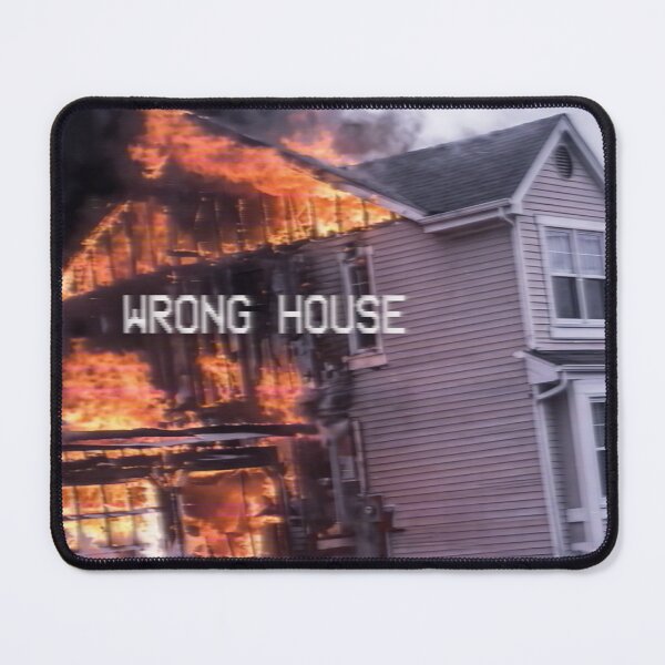 Item preview, WRONG HOUSE | VHS | Glitch Art designed and sold by dreamexe.