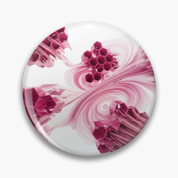 Item preview, ABSTRACT ART HONEYCOMB PATTERN FLORAL DESIGN v5 designed and sold by dazzlemakers.