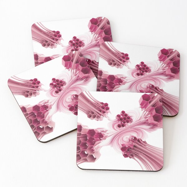 Item preview, ABSTRACT ART HONEYCOMB PATTERN FLORAL DESIGN v5 designed and sold by dazzlemakers.