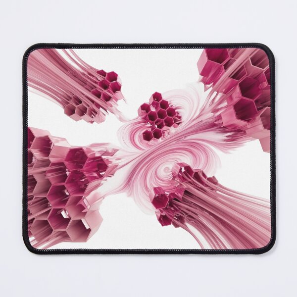 Item preview, ABSTRACT ART HONEYCOMB PATTERN FLORAL DESIGN v5 designed and sold by dazzlemakers.