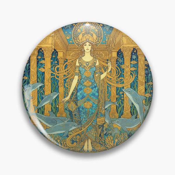 Item preview, Amphitrite, the Sea-Nourished | Stoneflower-Art designed and sold by Stoneflower-Art.