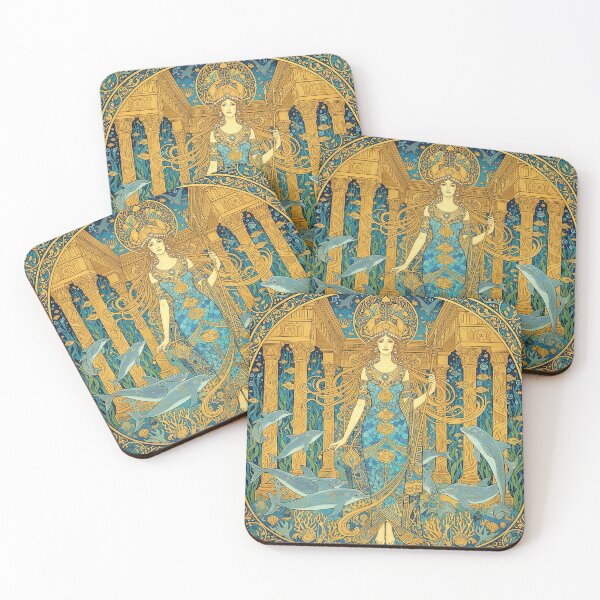Item preview, Amphitrite, the Sea-Nourished | Stoneflower-Art designed and sold by Stoneflower-Art.