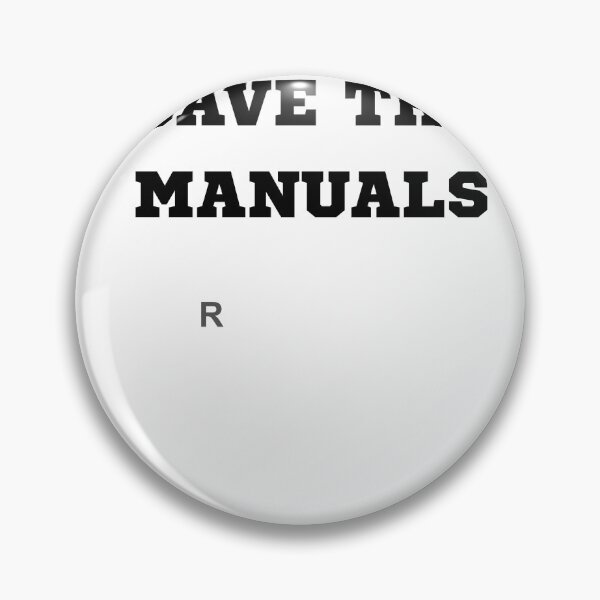 Item preview, Save The Manuals Stick Shift Car Enthusiast T-Shirt designed and sold by OddAwesome.