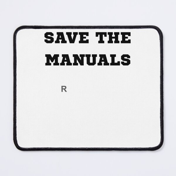 Item preview, Save The Manuals Stick Shift Car Enthusiast T-Shirt designed and sold by OddAwesome.
