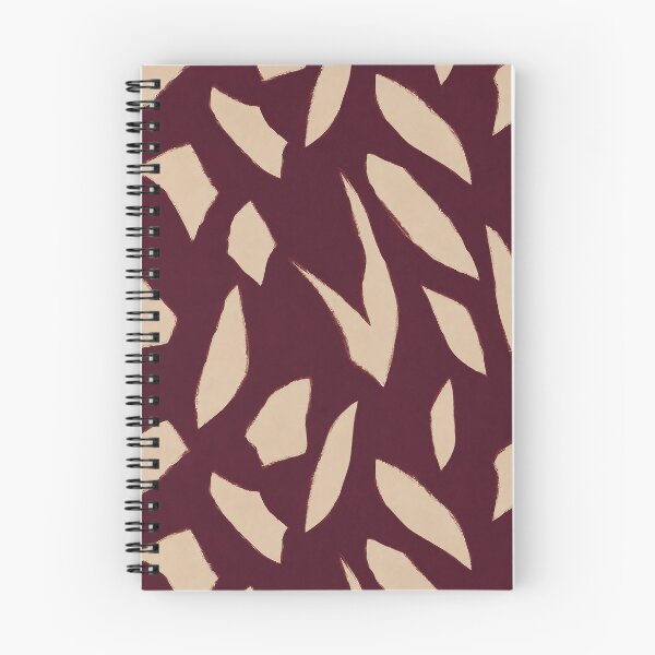 Item preview, Burgundy Cream Organic Abstract Pattern designed and sold by Aniko Tulipan.