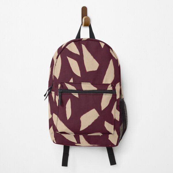 Item preview, Burgundy Cream Organic Abstract Pattern designed and sold by Aniko Tulipan.