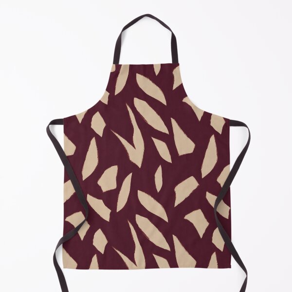 Item preview, Burgundy Cream Organic Abstract Pattern designed and sold by Aniko Tulipan.