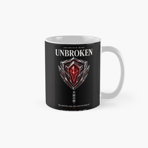 Item preview, Unbroken Cyberpunk Chrome Aegis Shield Graphic Tee designed and sold by RajaArtDesign.