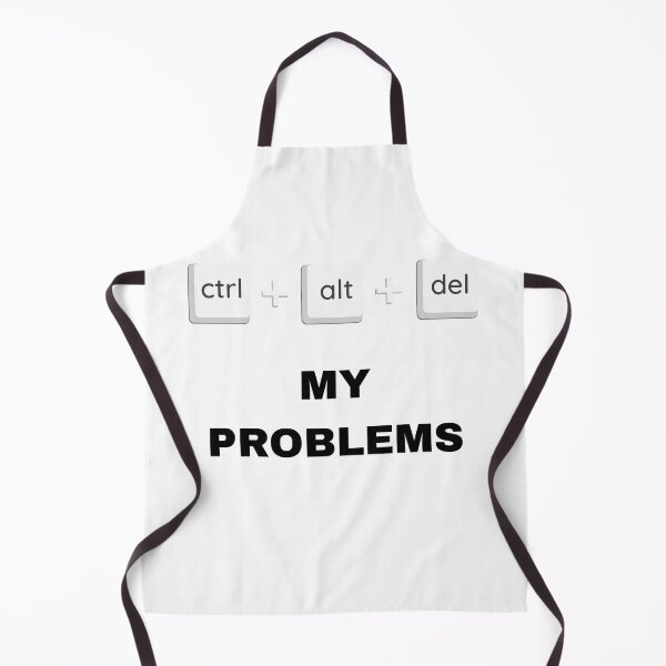 Item preview, Ctrl Alt Del My Problems Funny Tech T-Shirt designed and sold by OddAwesome.