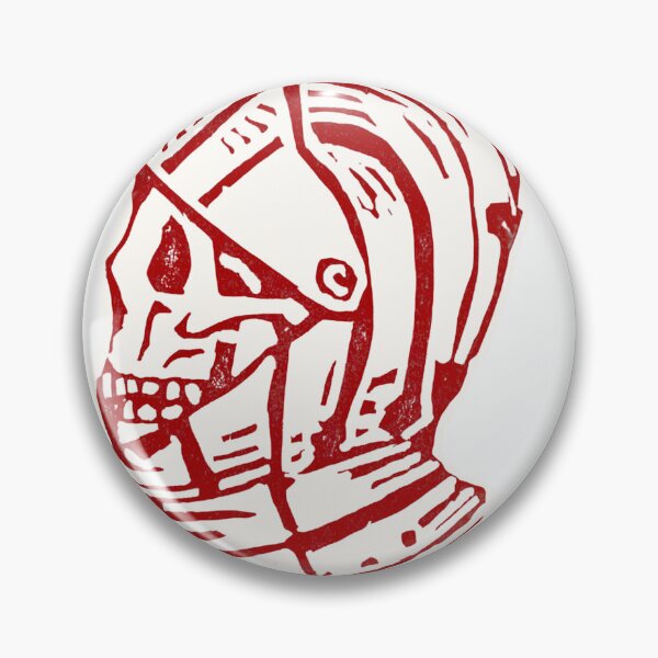Item preview, Linocut Skeleton Knight  designed and sold by Ember-and-Ivy.