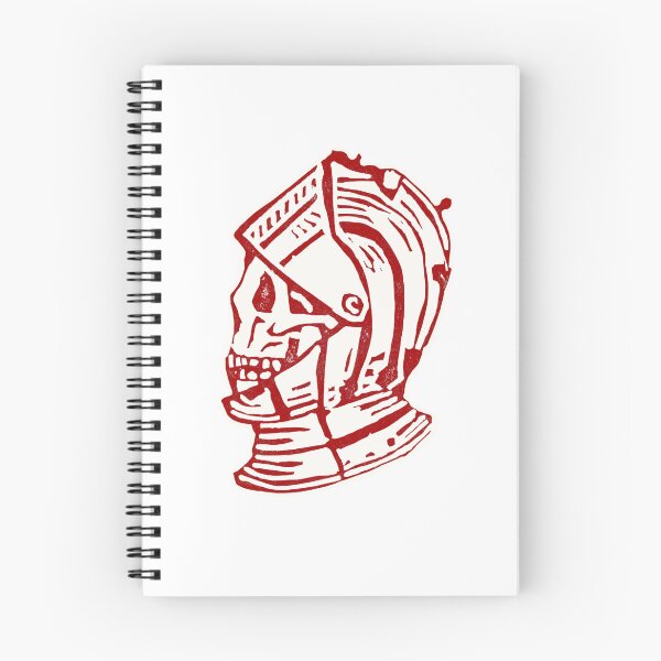 Item preview, Linocut Skeleton Knight  designed and sold by Ember-and-Ivy.