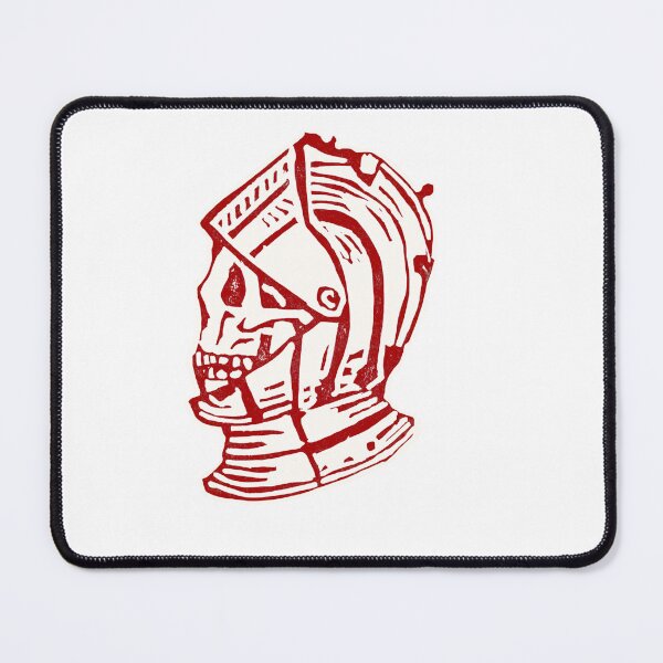 Item preview, Linocut Skeleton Knight designed and sold by Ember-and-Ivy.