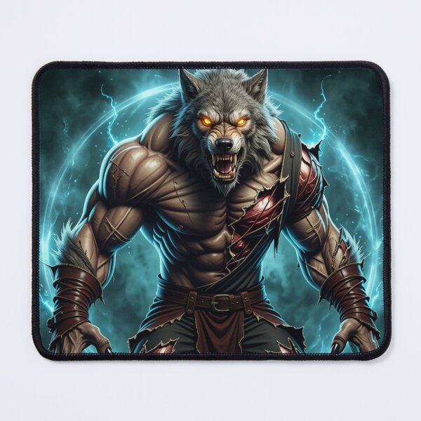 Item preview, Werewolf Ripping Off Meme T-Shirt, Muscular Alpha Werewolf Gift, Gothic Horror Monster Graphic Tee, Dark Fantasy Wolf Warrior Art designed and sold by pawsome purrfect.